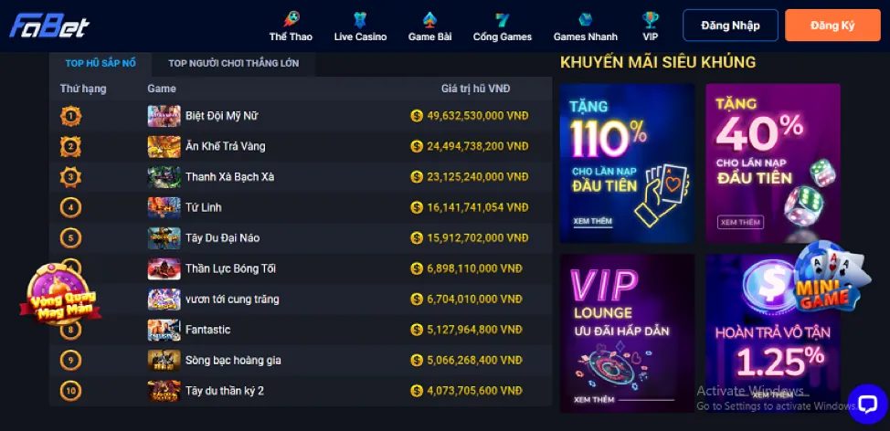 Hoàn Trả Thể Thao và Casino 88aa